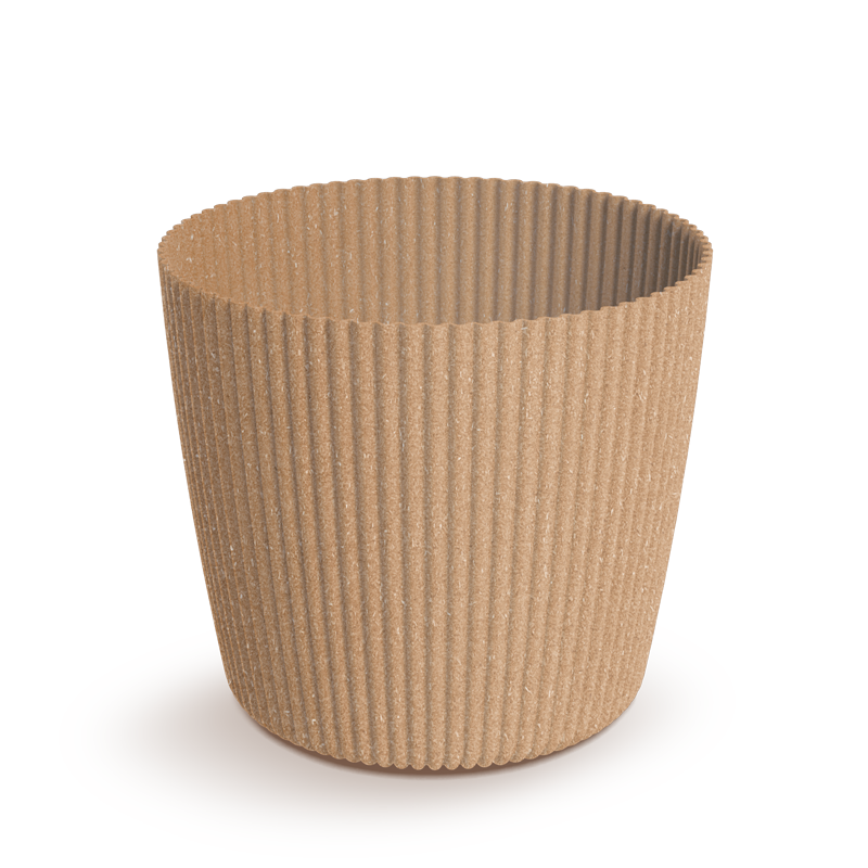 Prosperplast Round Milly - Wood Blumentopf ECO